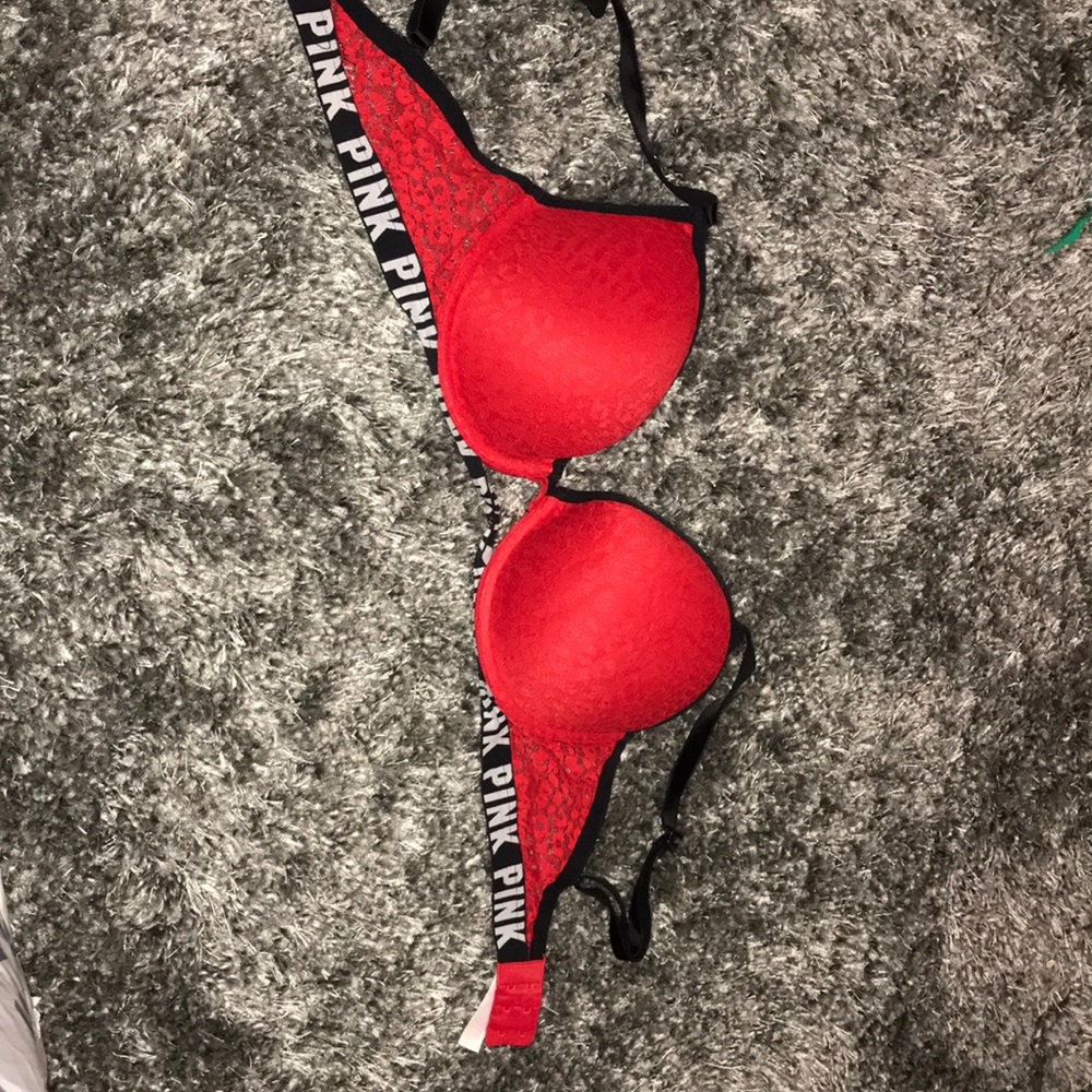 Pink cheetah pattern push up